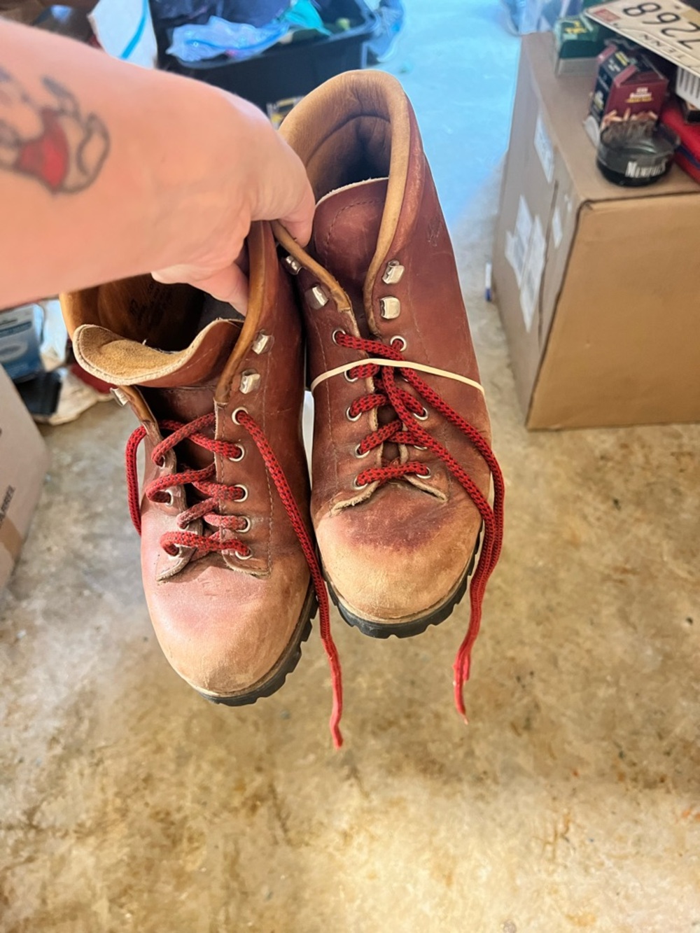 Vasque Italy Highlander leather hiking boots Size 9